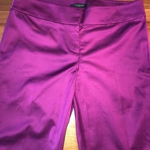 NWT Ann Taylor Satin Ankle Trouser
